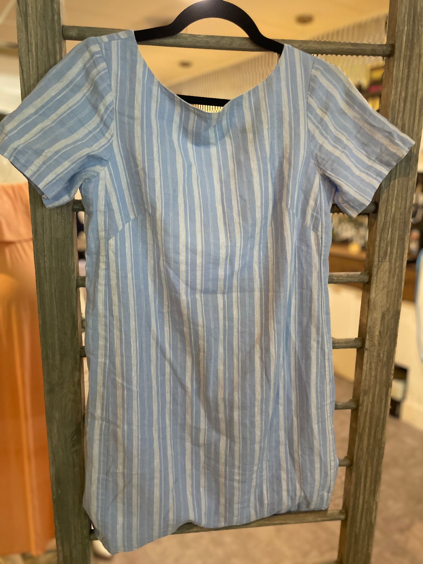 Anthropologie Cape May Linen Dress Sz 6