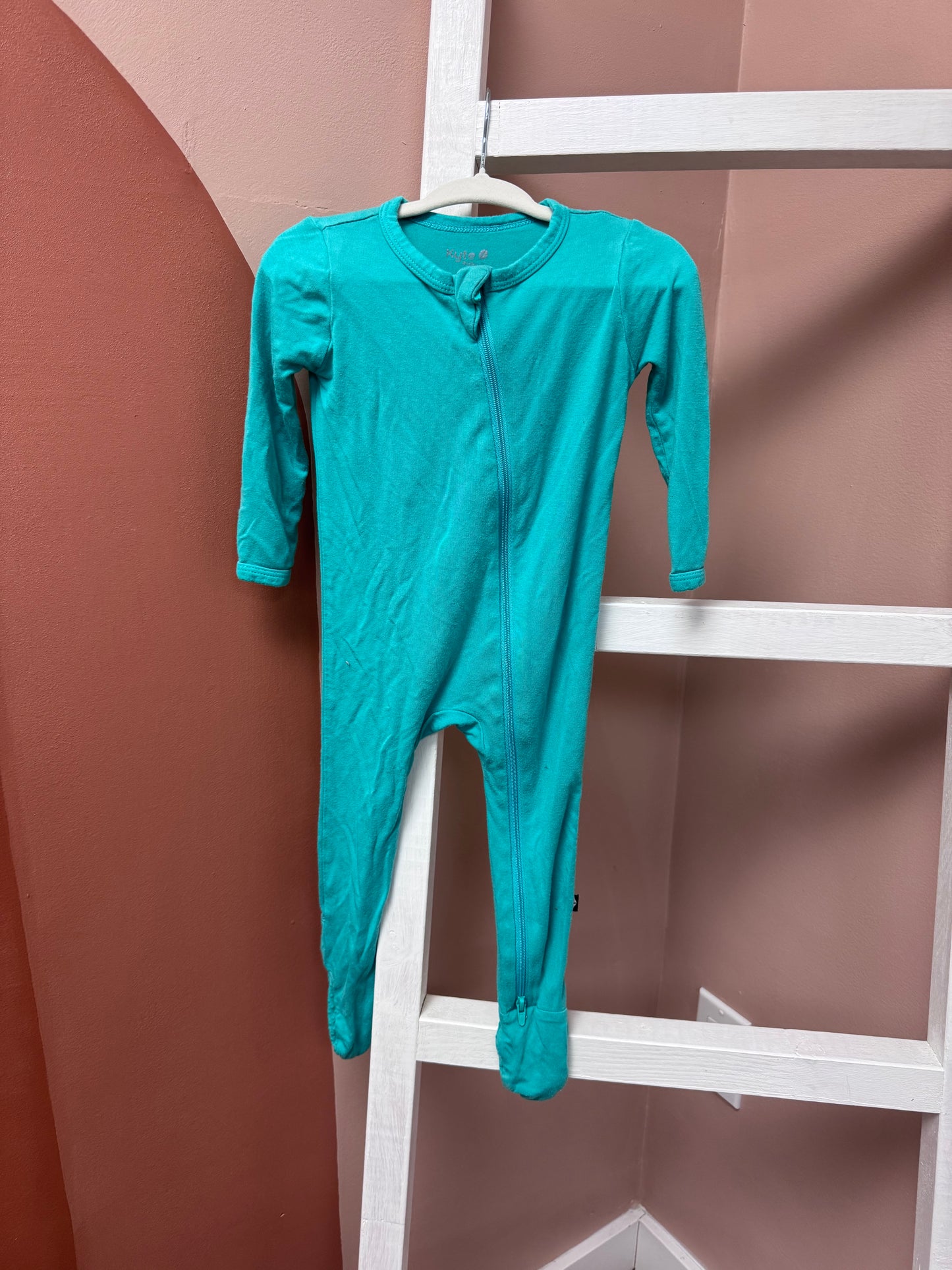Kyte Baby Sleeper Teal - Size 6/12 Months
