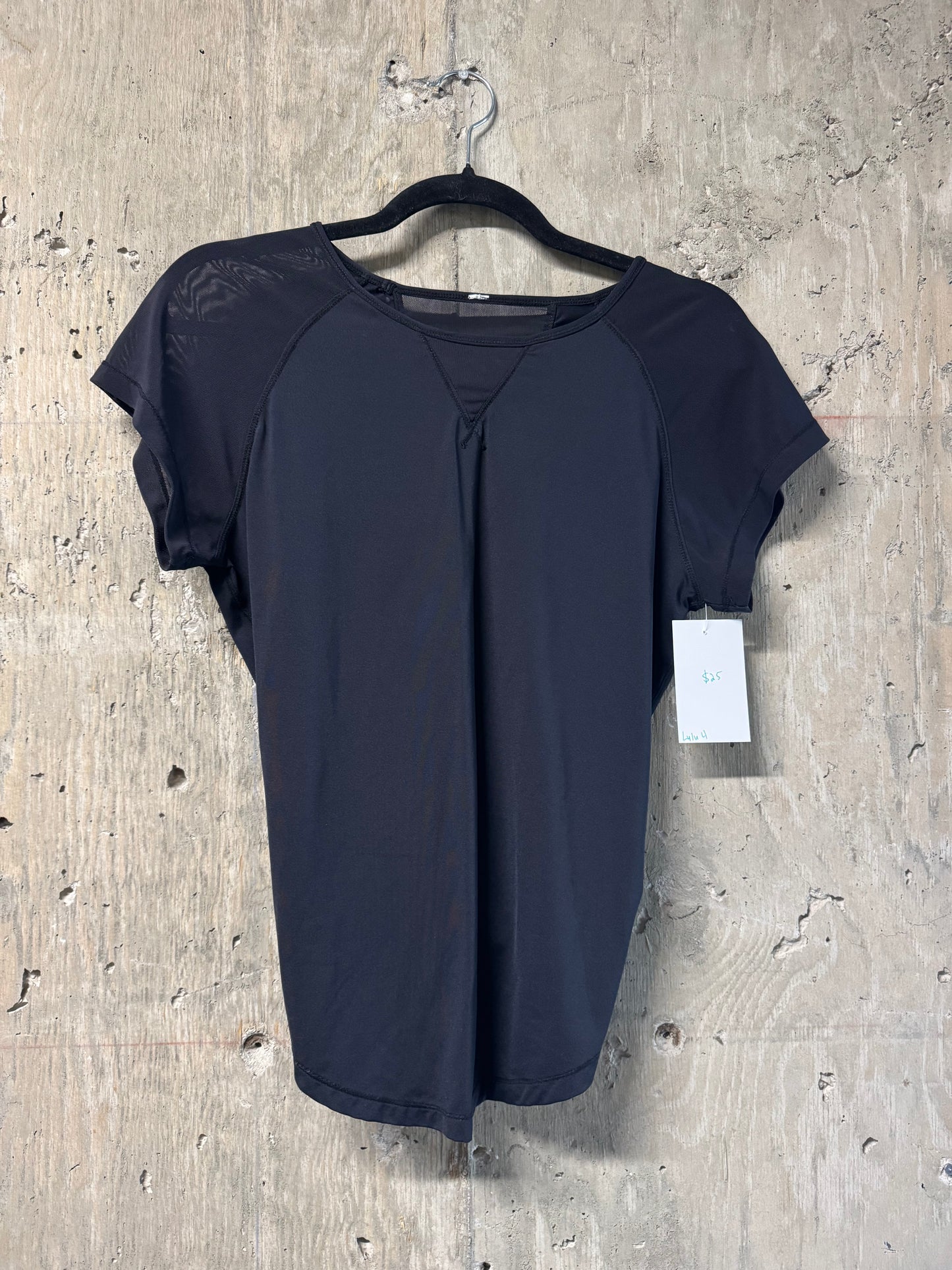 Lululemon Mix and Mesh Short Sleeve Tee