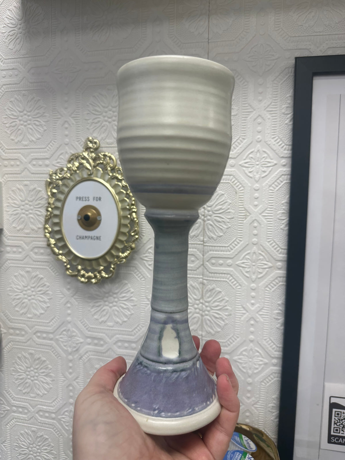 Pottery Goblet