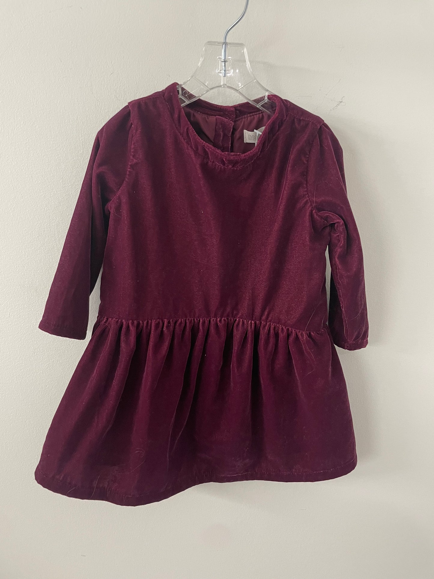 Gymboree Velvet Dress Sz 12/18m