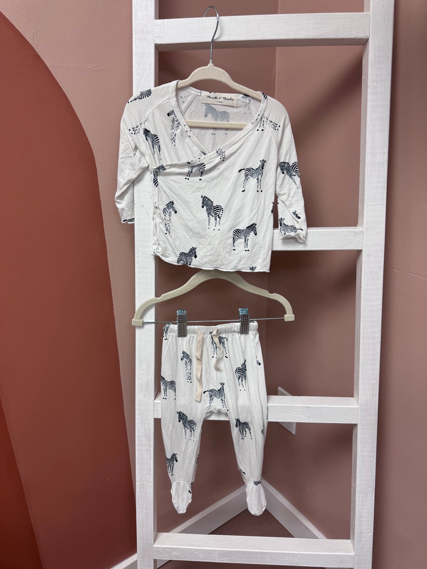 Bambi & Birdie Two Piece Set - Size 6/12 Month