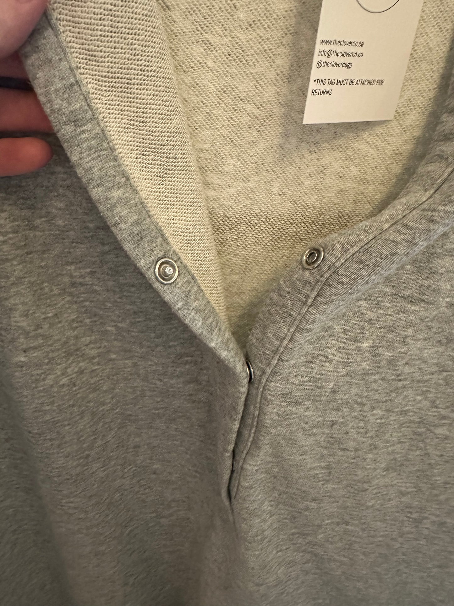 Bae The Label Nursing Sweatshirt Sz M