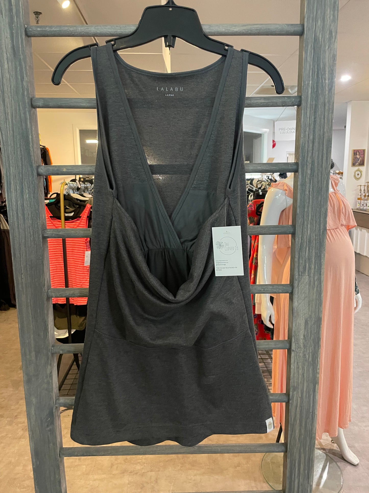 Lalabu Soothe Baby Wearing Tank Sz L