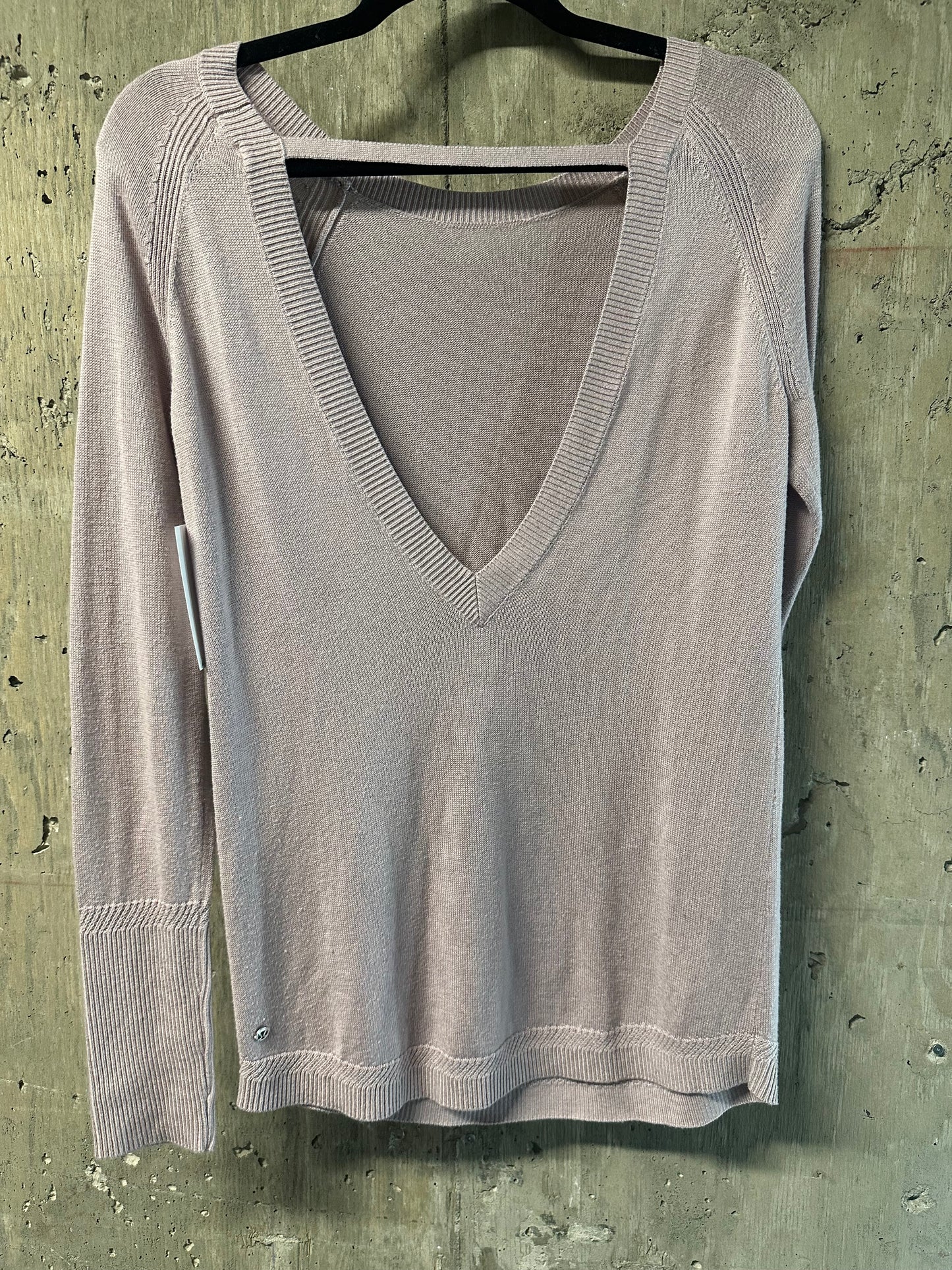 Lululemon Unity Drop Back Sweater Sz 4/6