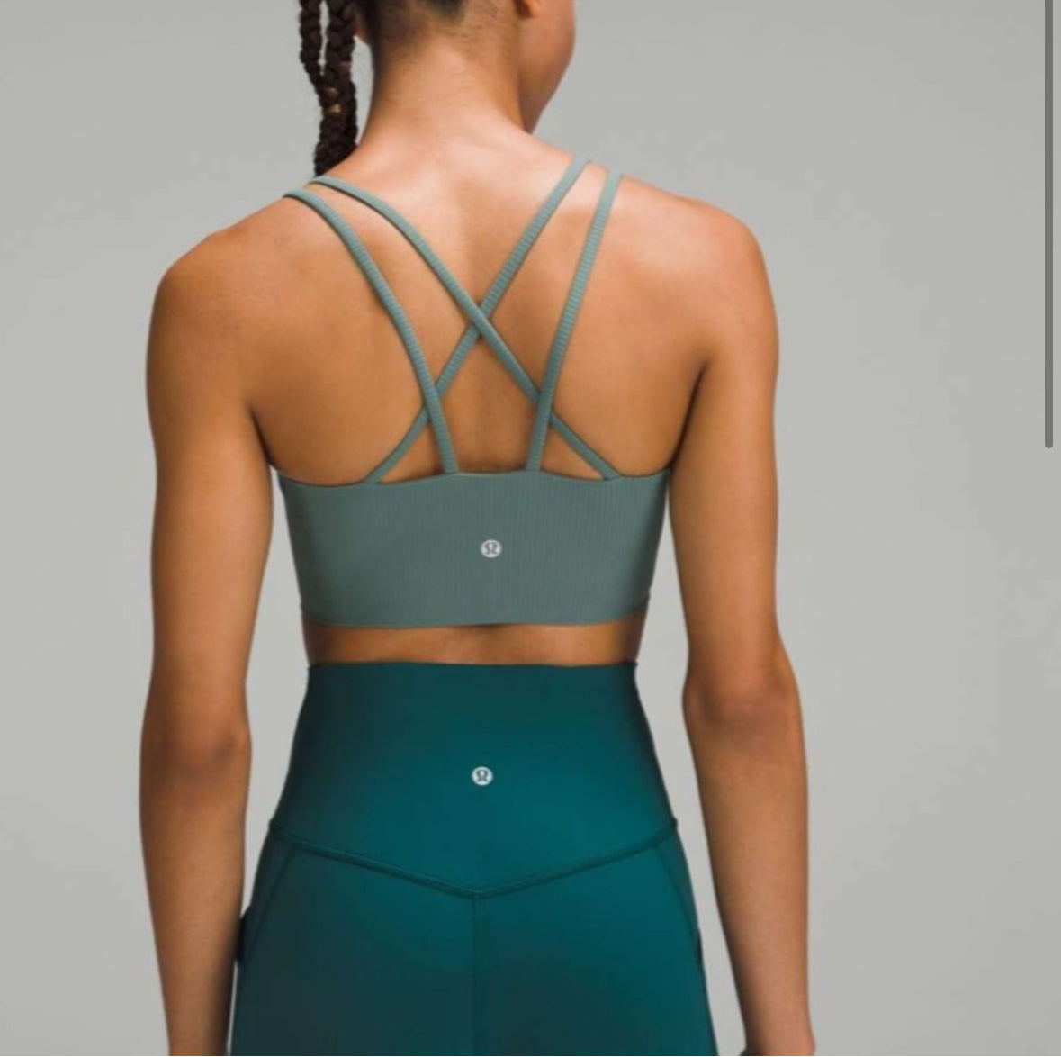 Lululemon Like A Cloud Ribbed Bra Sz 8/10