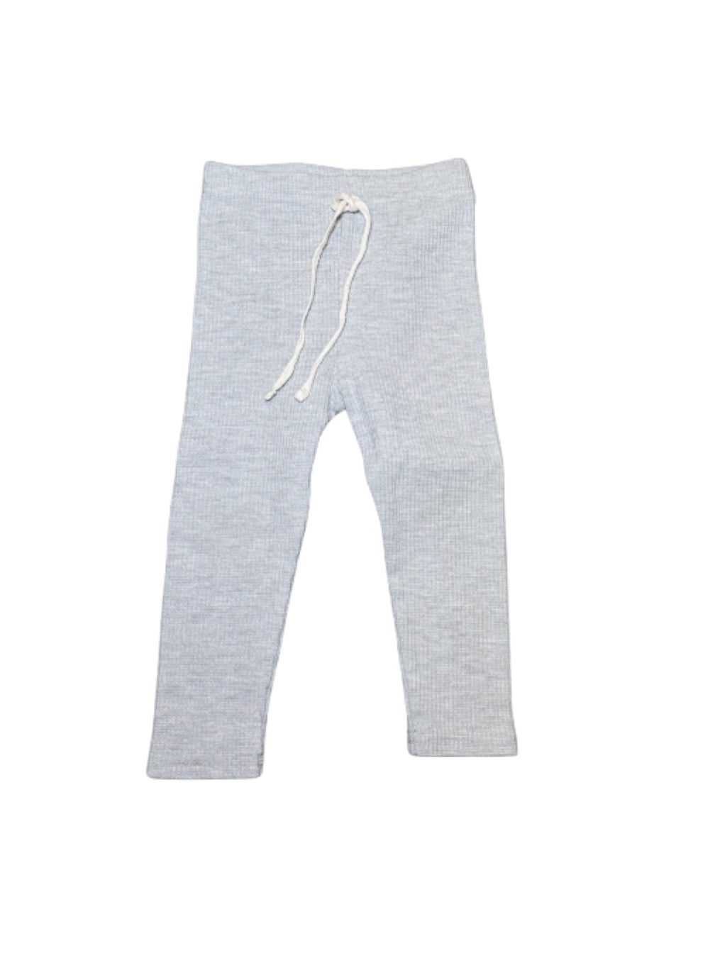 Karibou Ribbed Grey Leggings - 6/12 Month