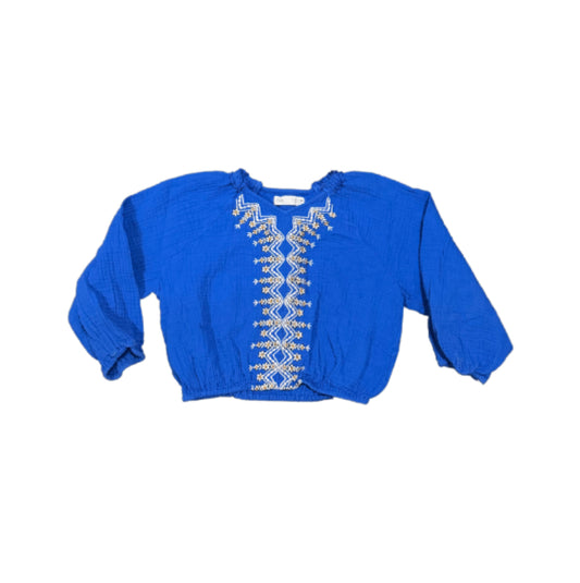 Zara Royal Blue Top - Size 9Yr