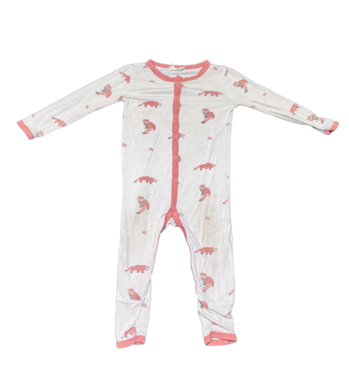 Kyte Baby Racoon Button Sleeper - 18/24 Month