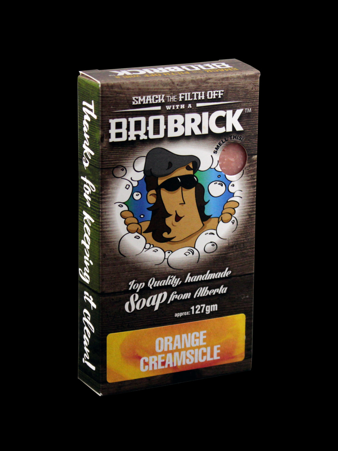 Bro Brick Orange Creamsicle Soap Bar