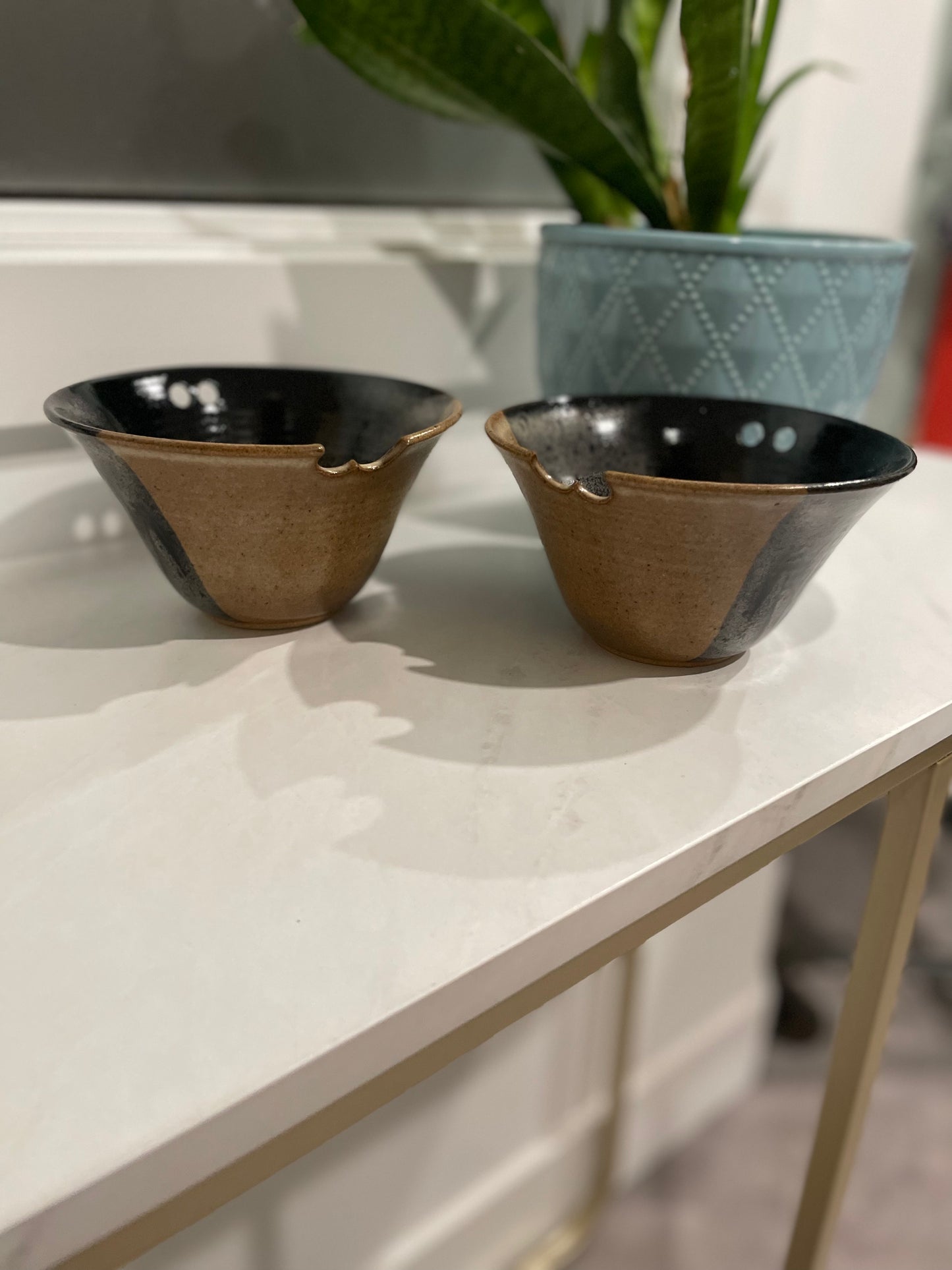 Set of 2 Pottery Ramen Bowls