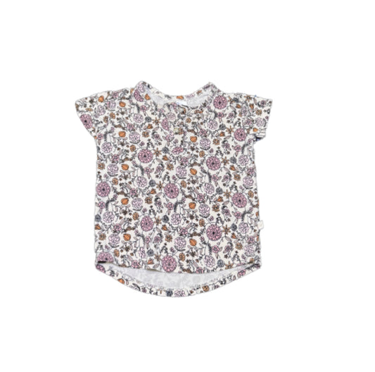 Jax + Lennon Floral Tshirt - 0/6 Month