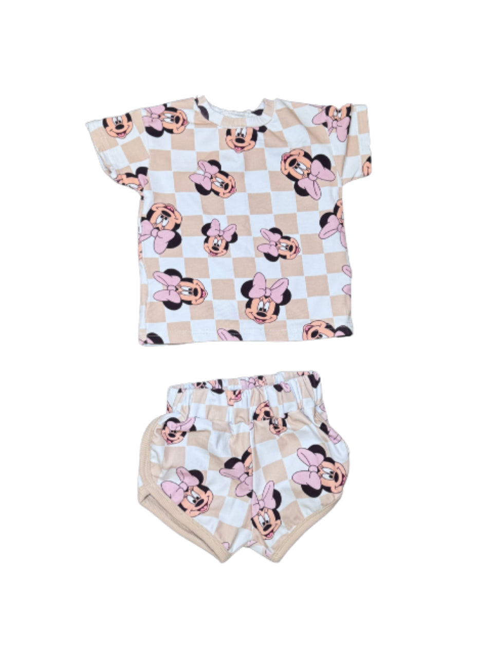 Teddy Little Apparel Minnie Mouse Set - 2T