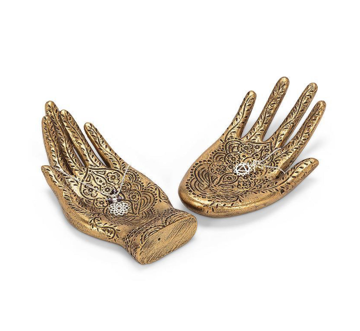 Gold Mantra Hands