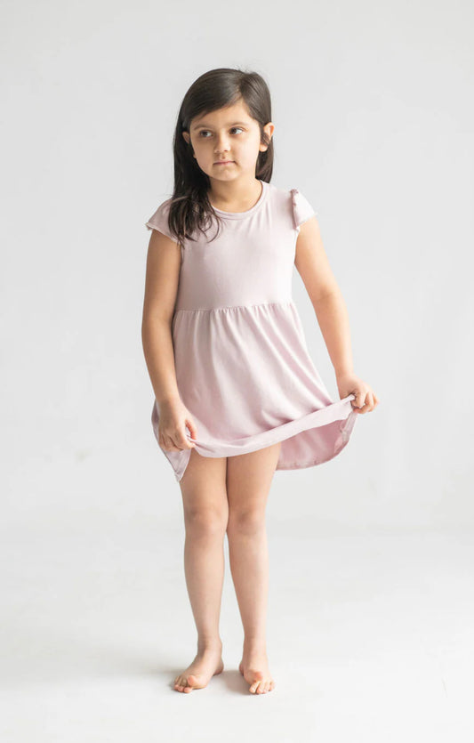 Tiny Button Apparel Dress - Size 4/5T