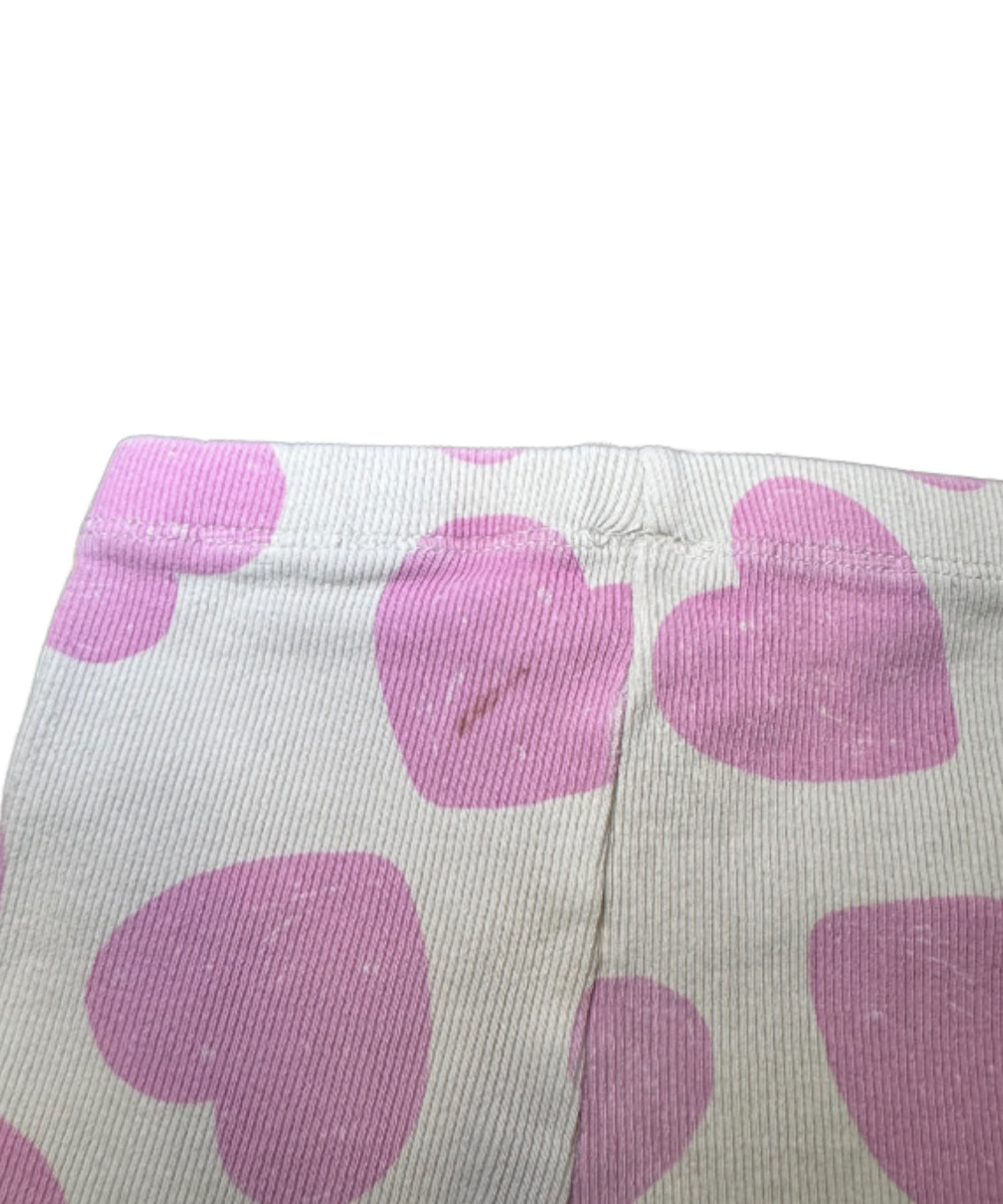 Zara Ribbed Heart Leggings - 12/18 Month