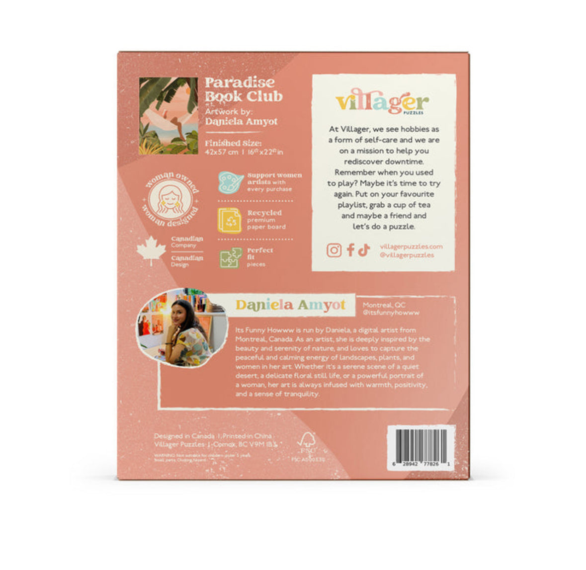 Villager Puzzles - Paradise Book Club