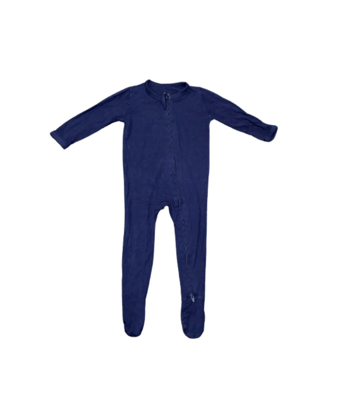 Kyte Baby Navy Double Zip Sleeper - 6/12 Month
