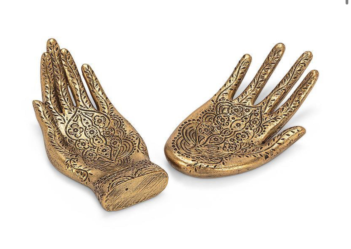 Gold Mantra Hands