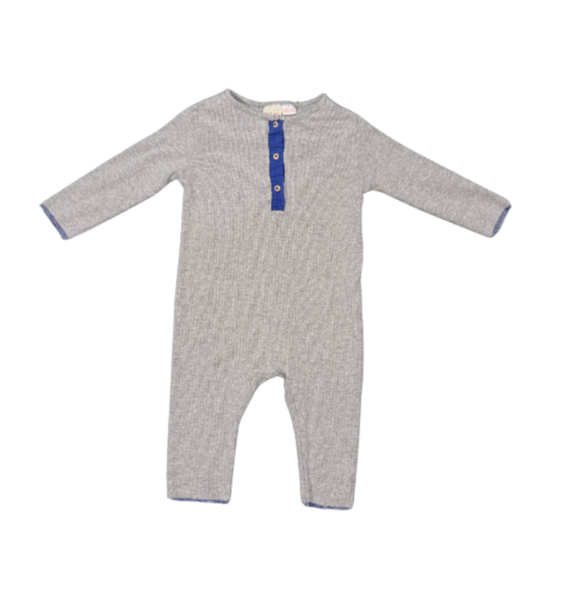 Zara Baby Ribbed Romper - Size 12/18 Month
