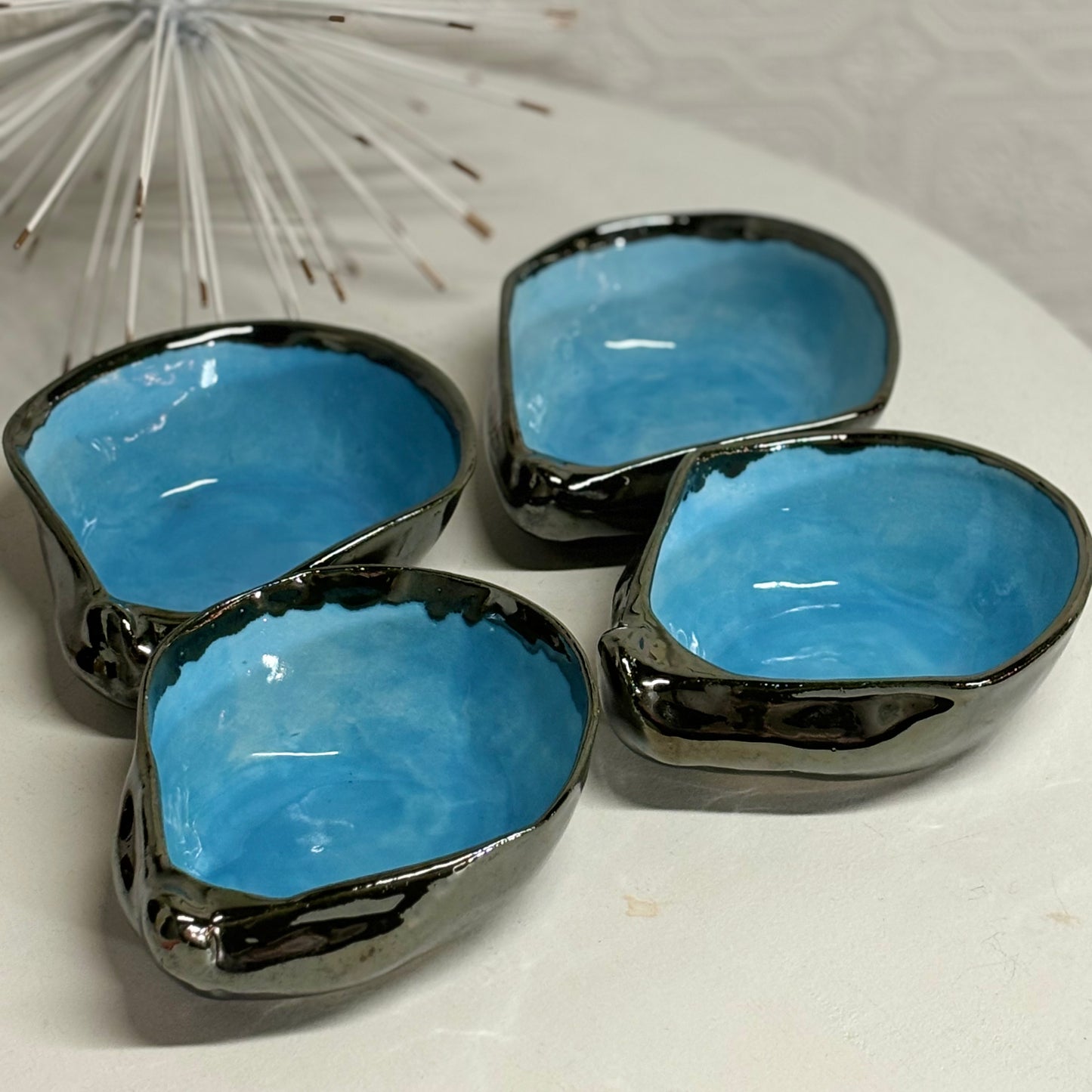 Set of 4 Seashell Bowls
