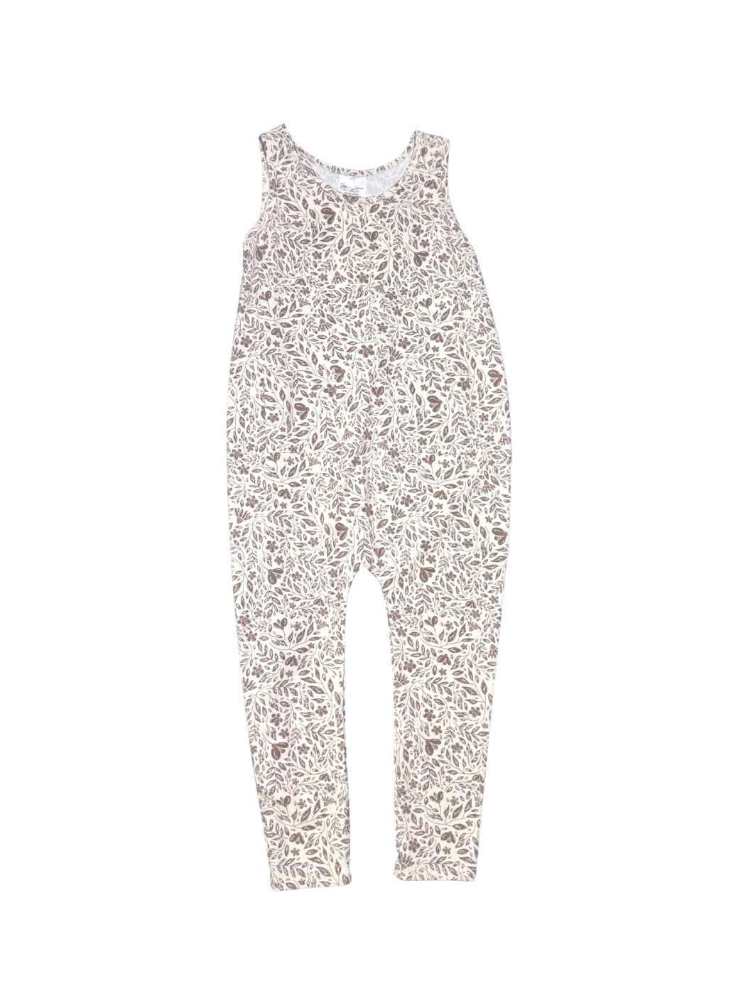 Jax + Lennon Secret Garden Tank Romper - 3/4Yr