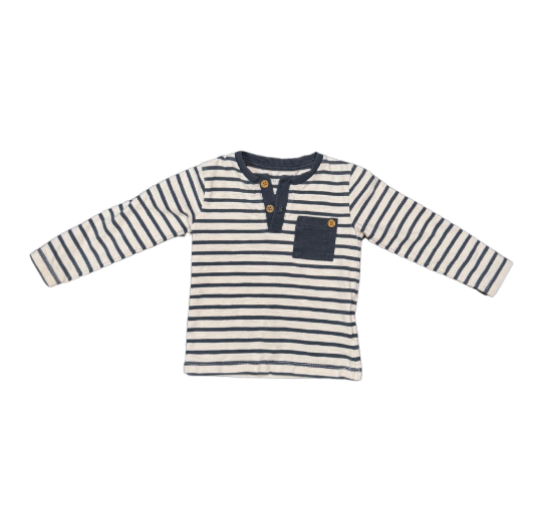 Enfant Stripped Long Sleeve - Size 9 Month