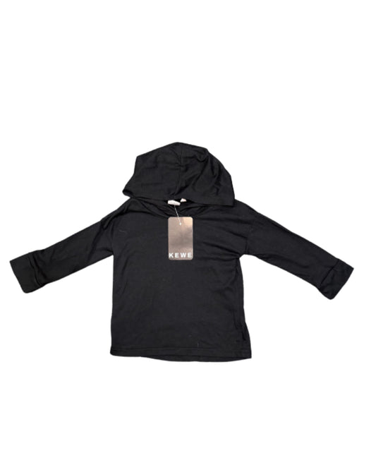 KEWE Black Hoodie - Size 6/12 Months