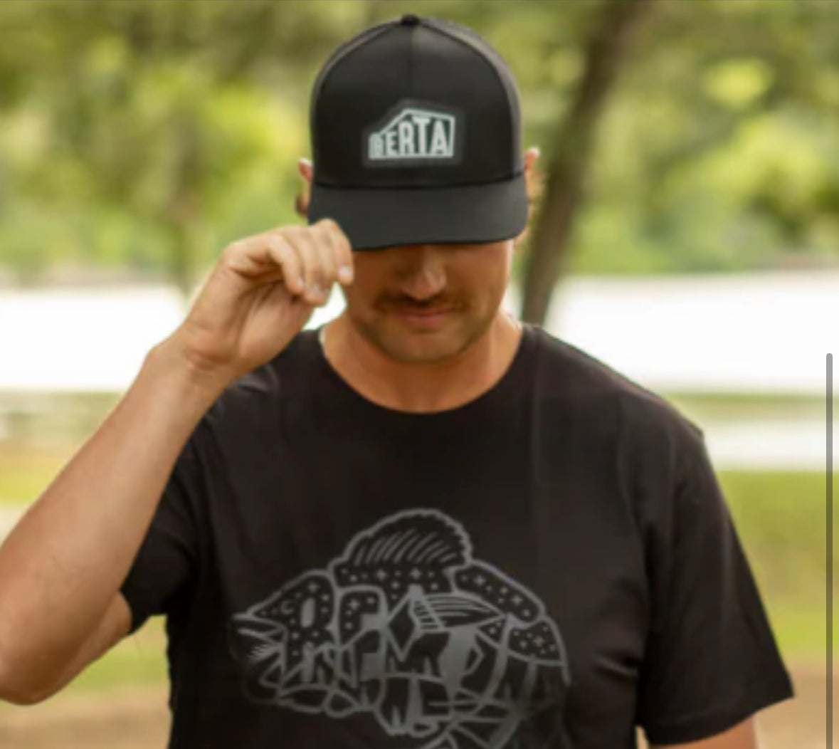 Berta Blackout Tee - Walleye