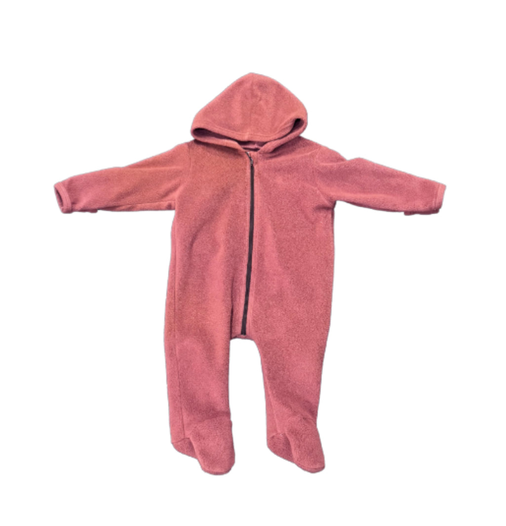 Tiny Button Apparel Fleece Bunting Suit - 12/18 Month