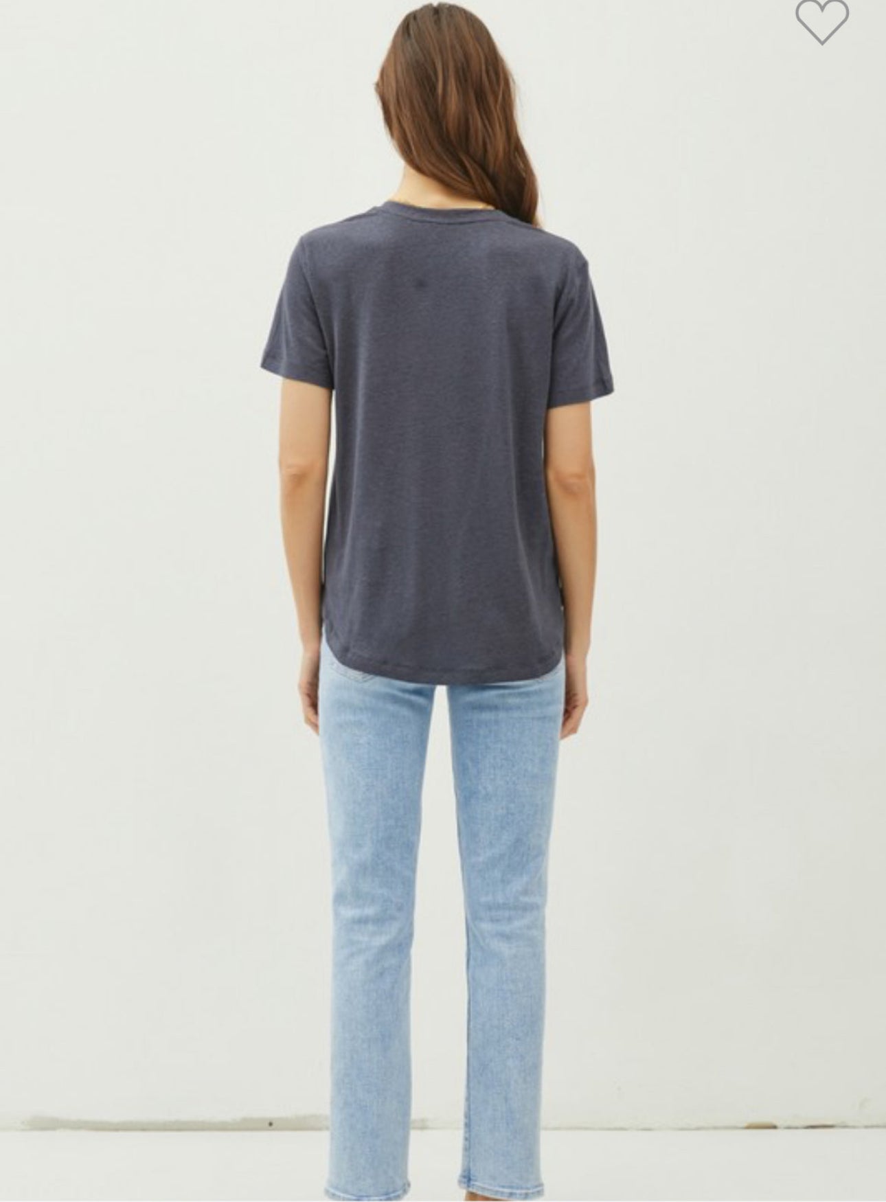 Basic V-Neck Short Sleeve T-Shirt FINAL SALE