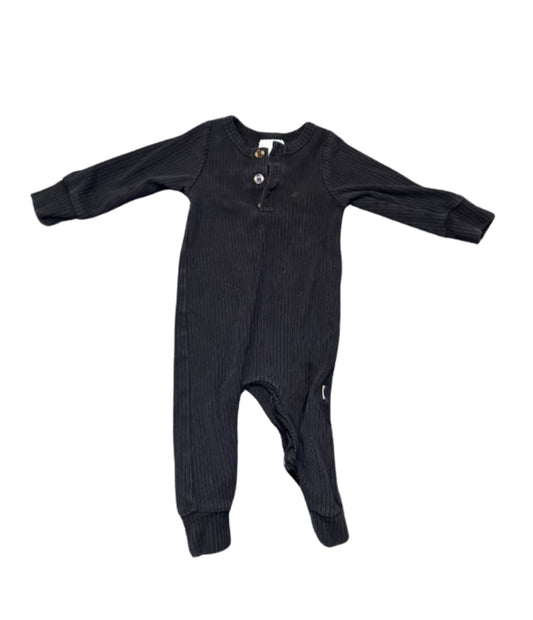 Fellow Human Black Romper - 3/6 Month