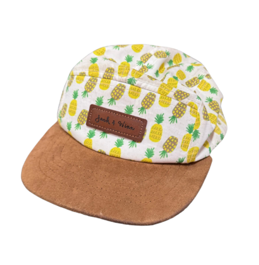 Jack & Winn Pineapple Snap Back Hat - Small