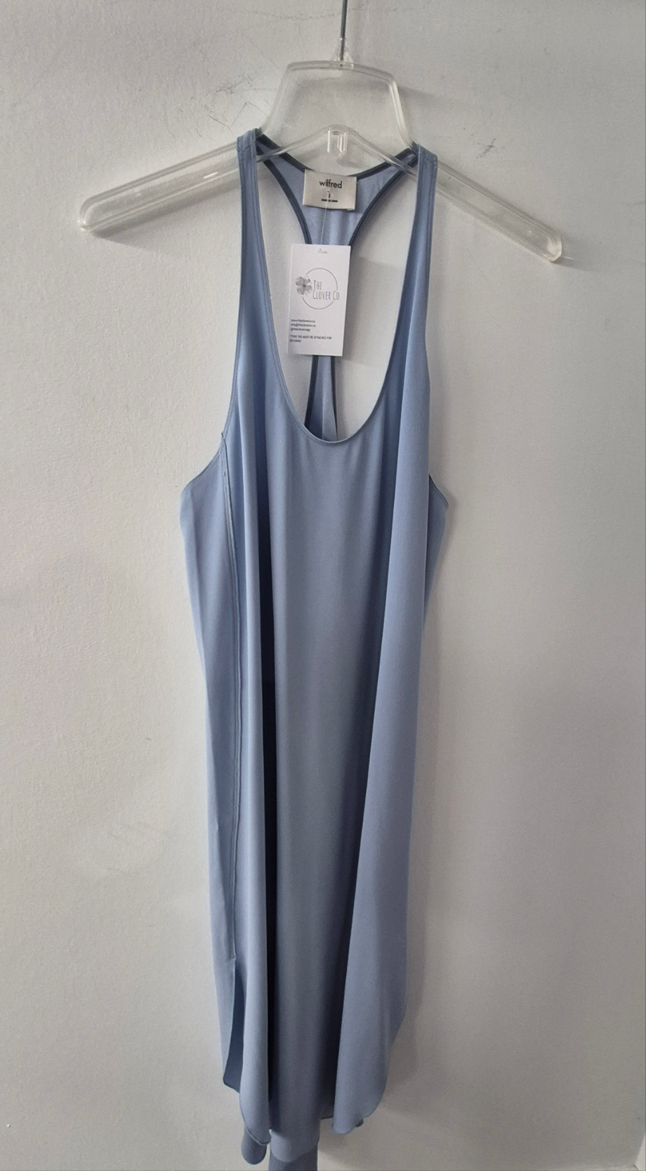 Aritzia Wilfred Colonne Racerback Dress Size Small