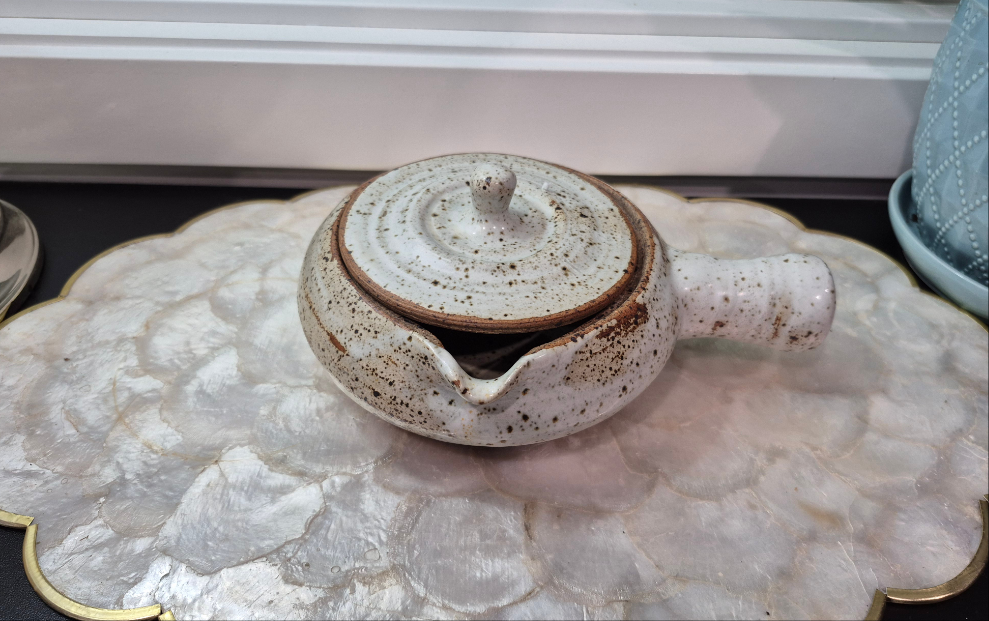 Pottery One Handle Pot