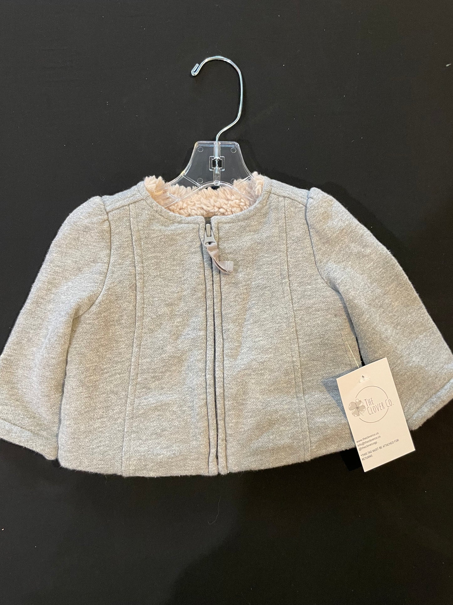 Baby Gap Sherpa Lined Jacket 3/6m