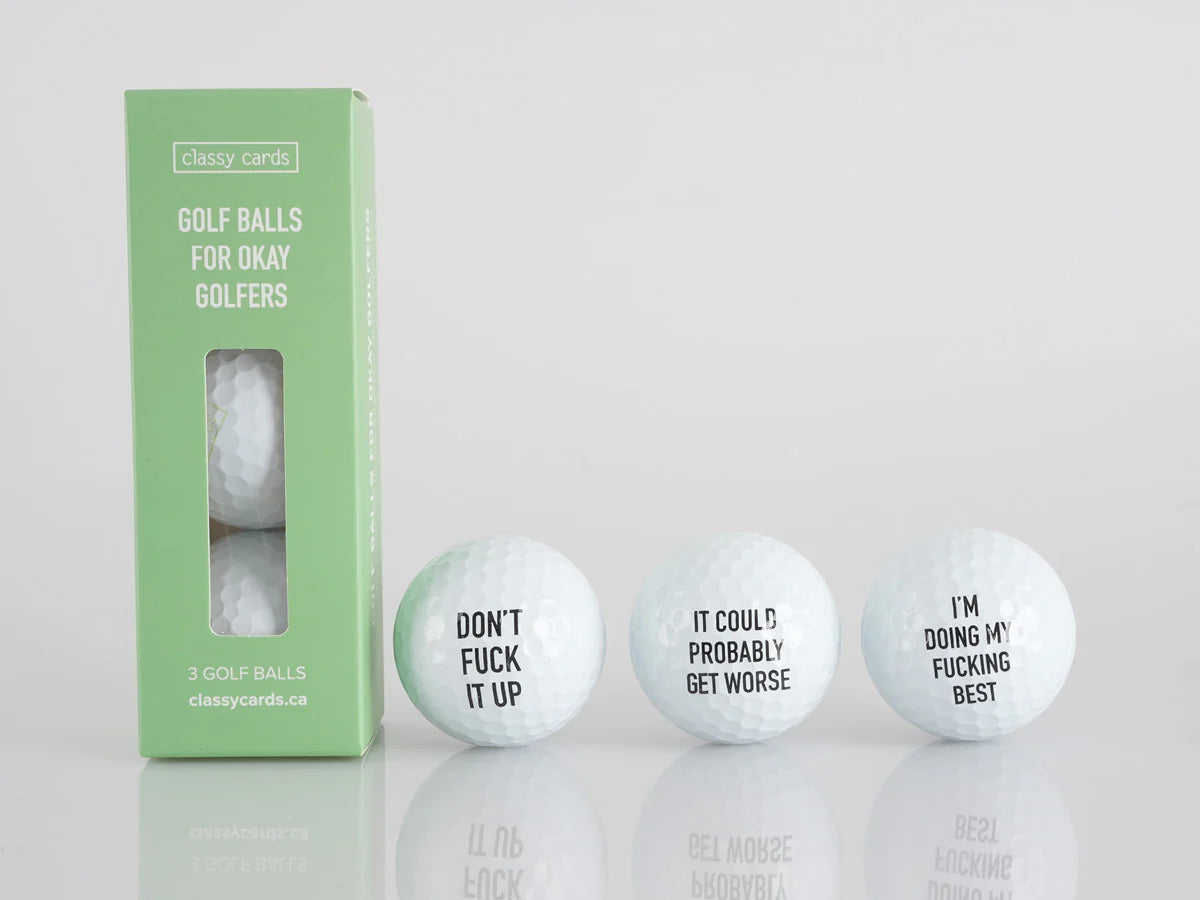 Golf Balls for Okay Golfers