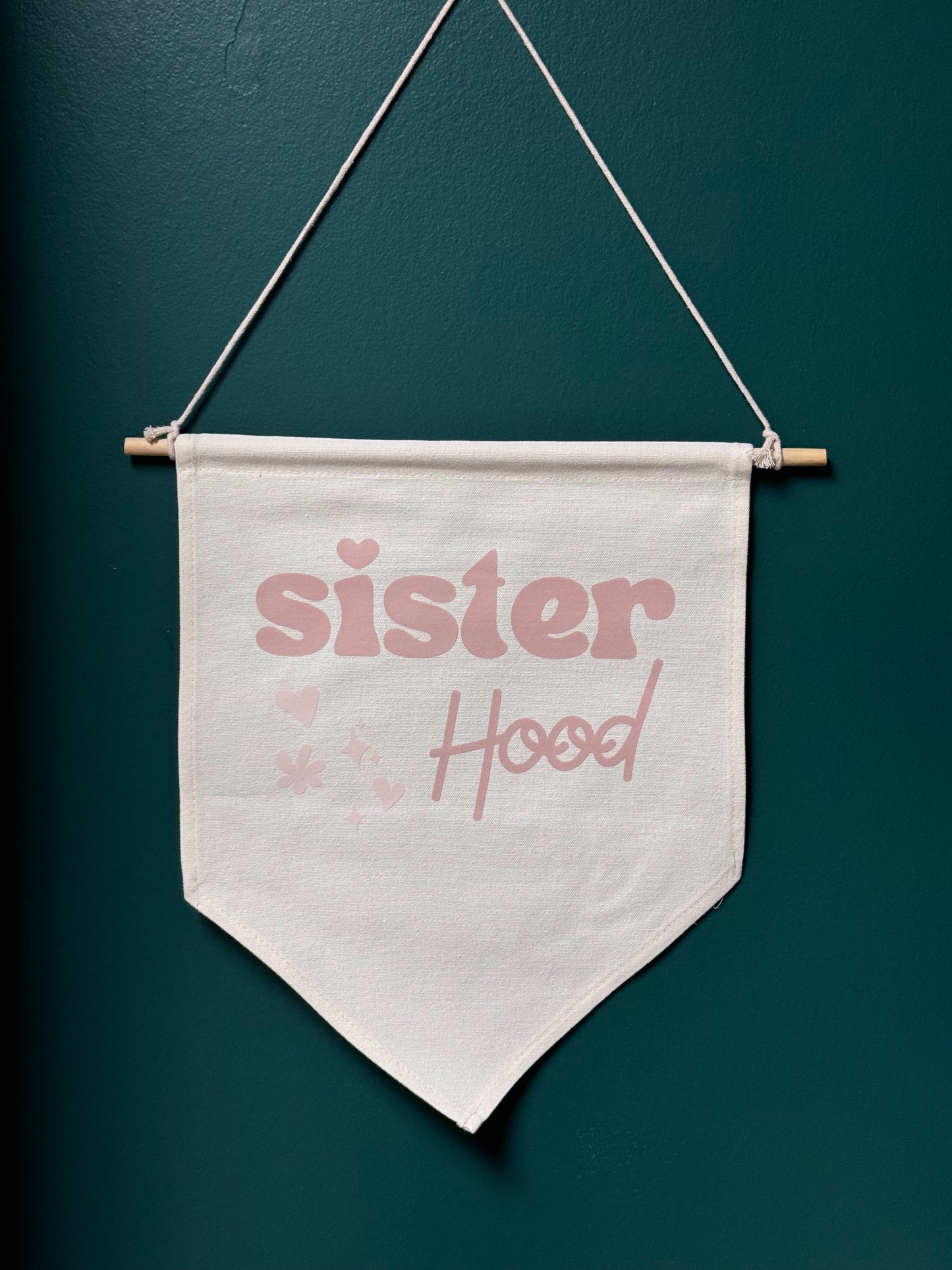 Sisterhood Canvas Wall Hanger