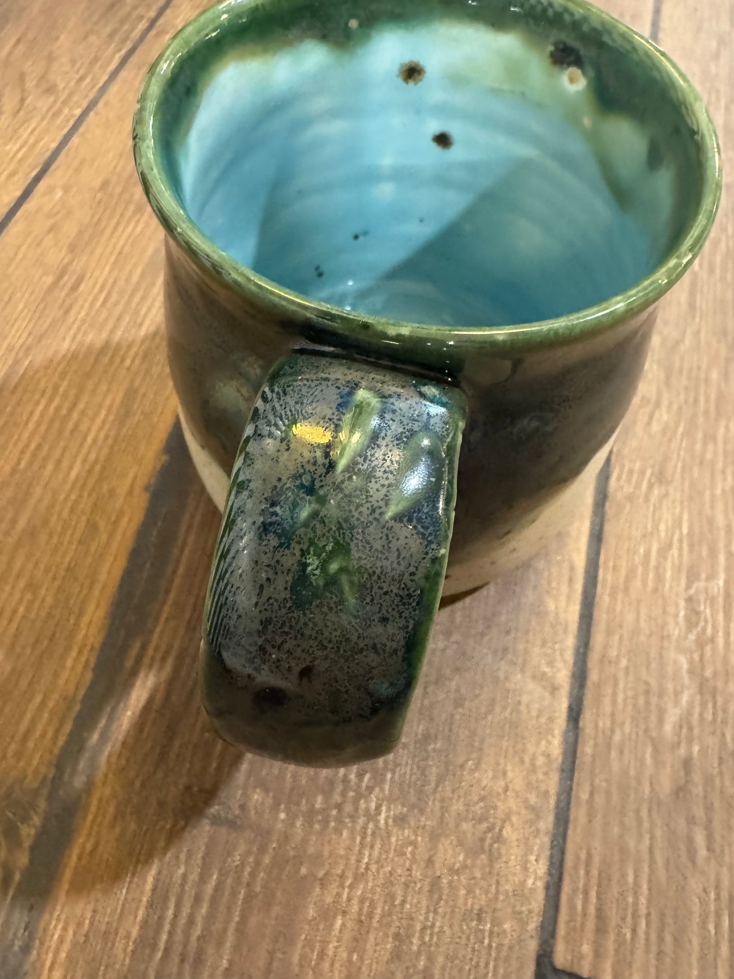 Ceramic Pottery Mug- S