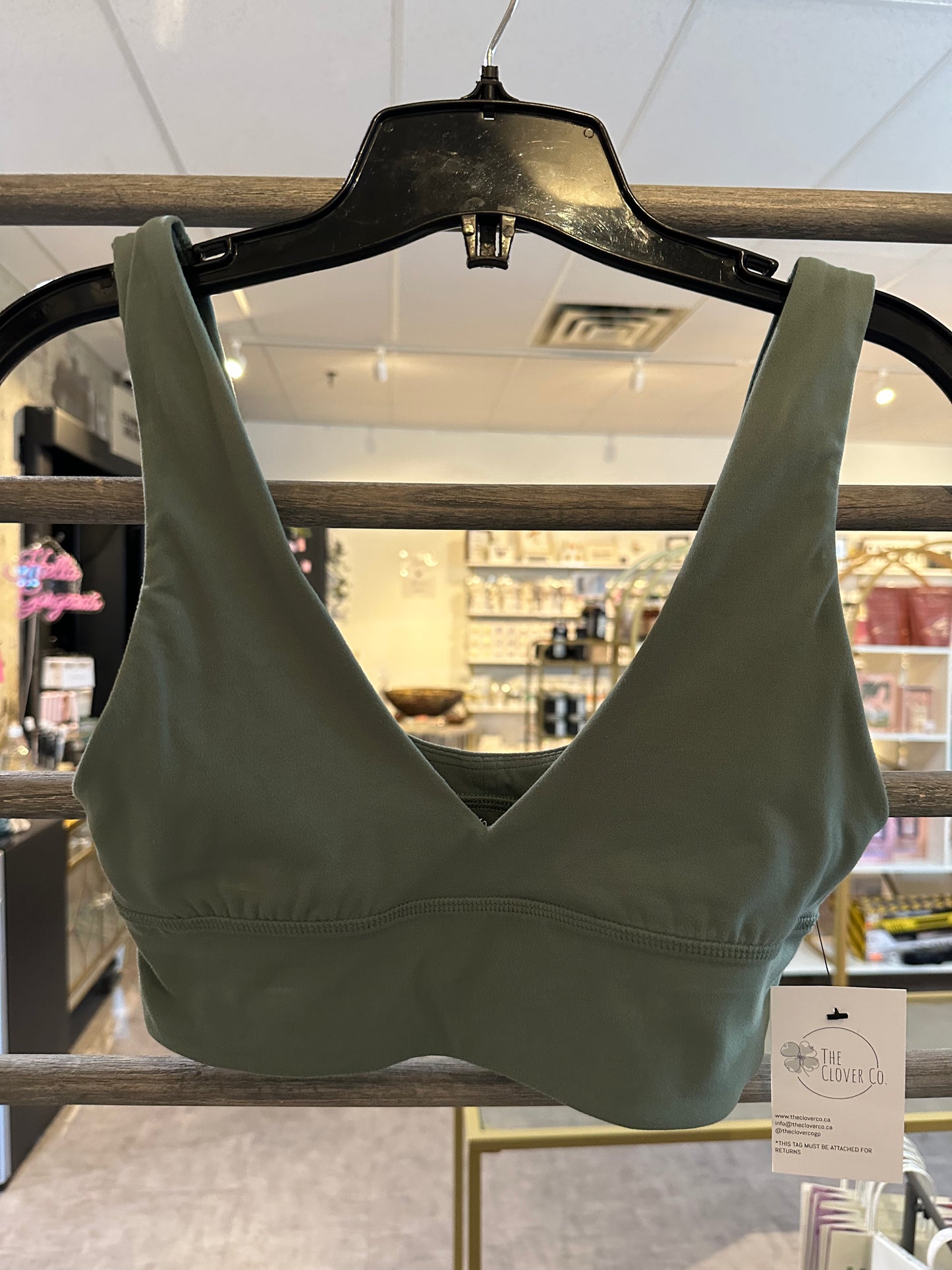 Lululemon Align V-Neck Bra Sz 4