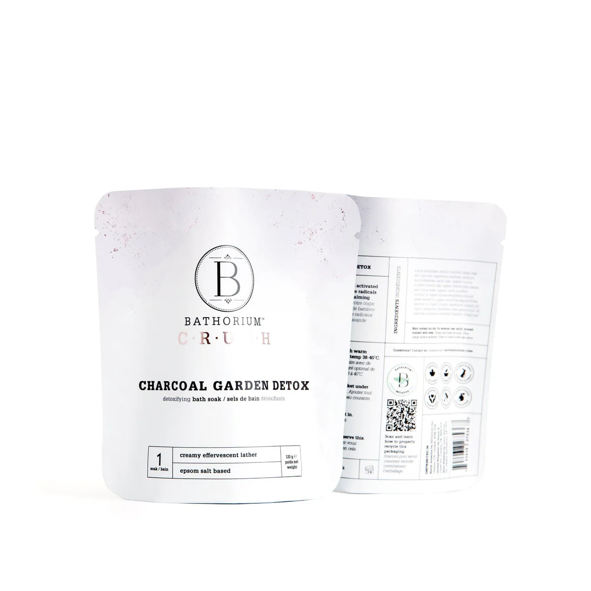 Bathorium Crush Charcoal Garden Detox 120g