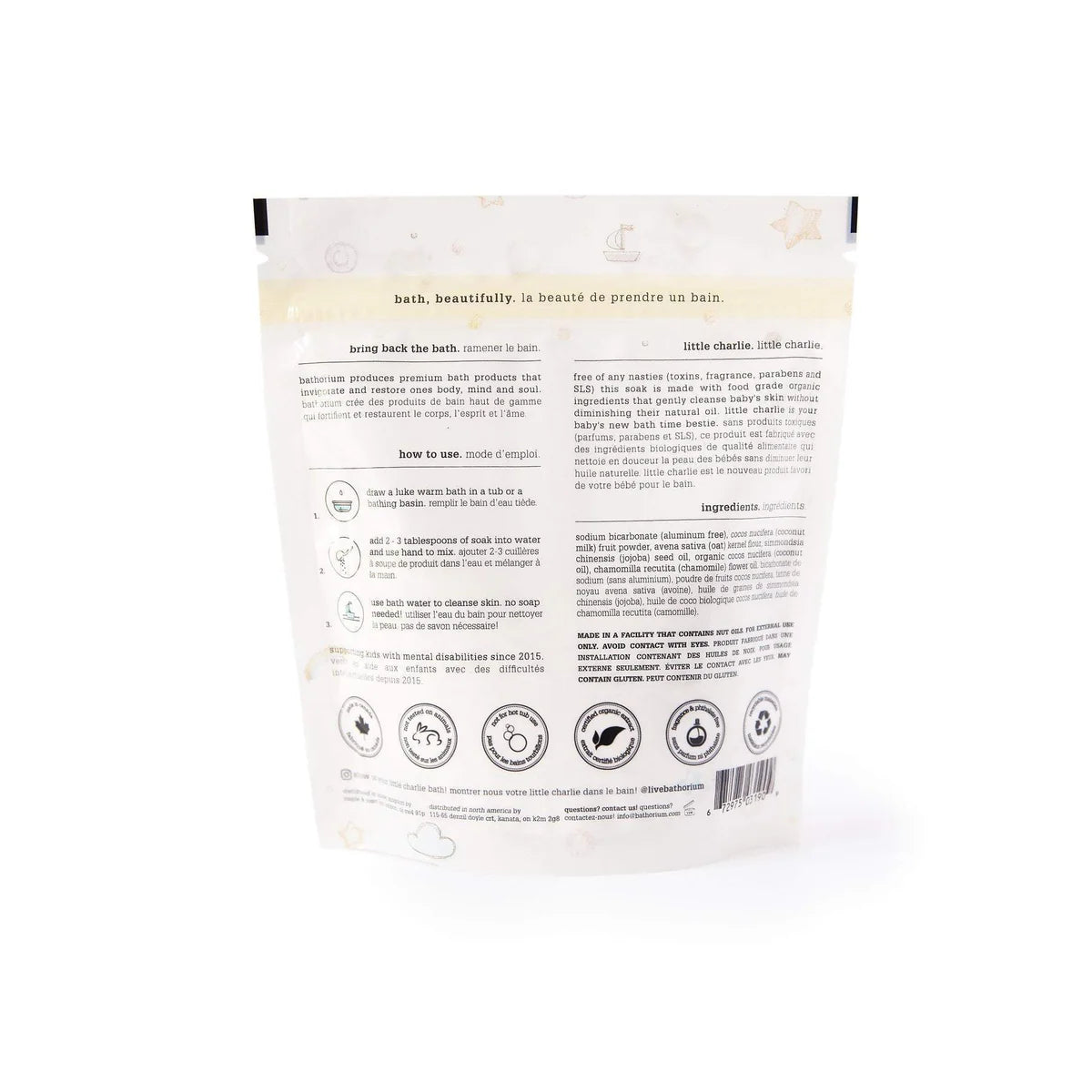 Bathorium Little Charlie Bath Soak 250g