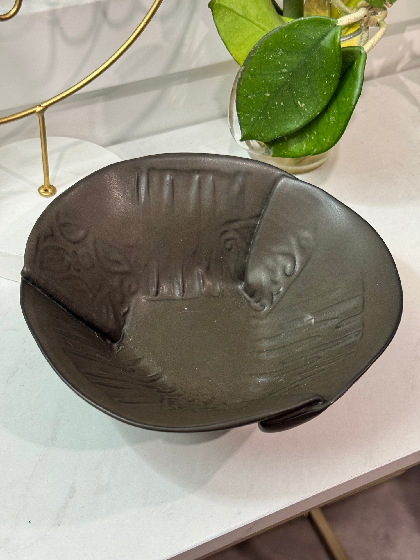 Abstract Pottery Dish