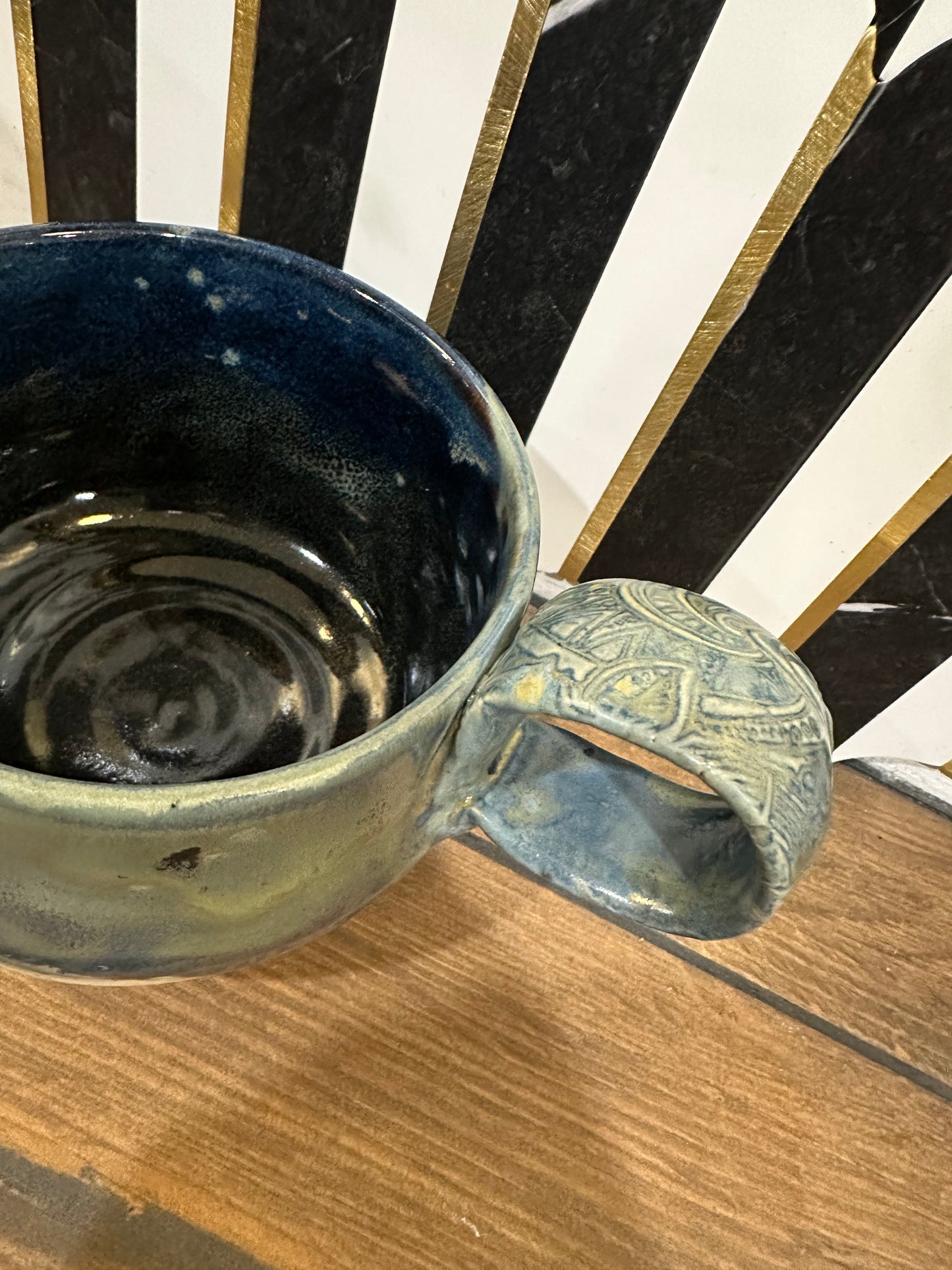 Large Ceramic Pottery Mug