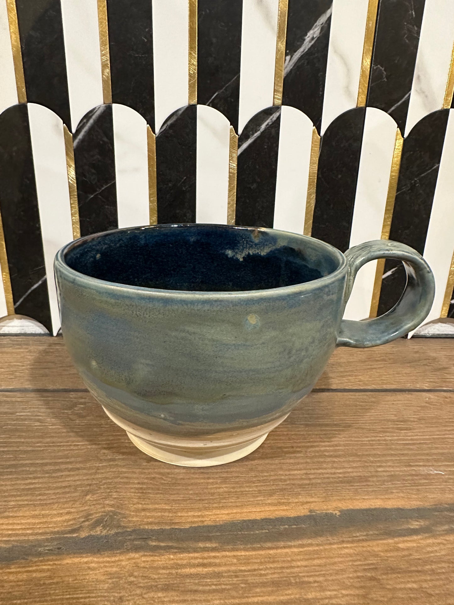 Large Ceramic Pottery Mug