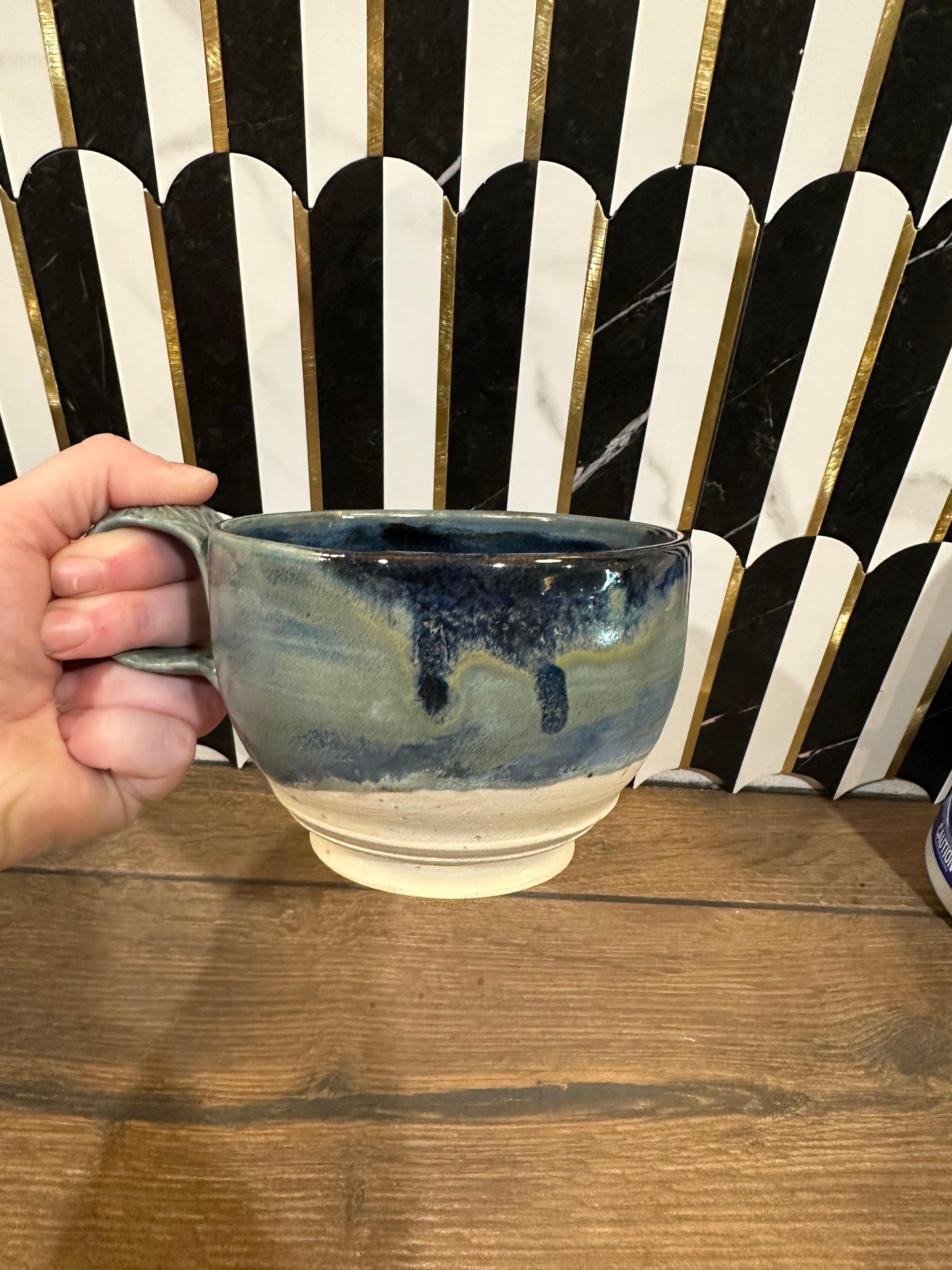 Large Ceramic Pottery Mug