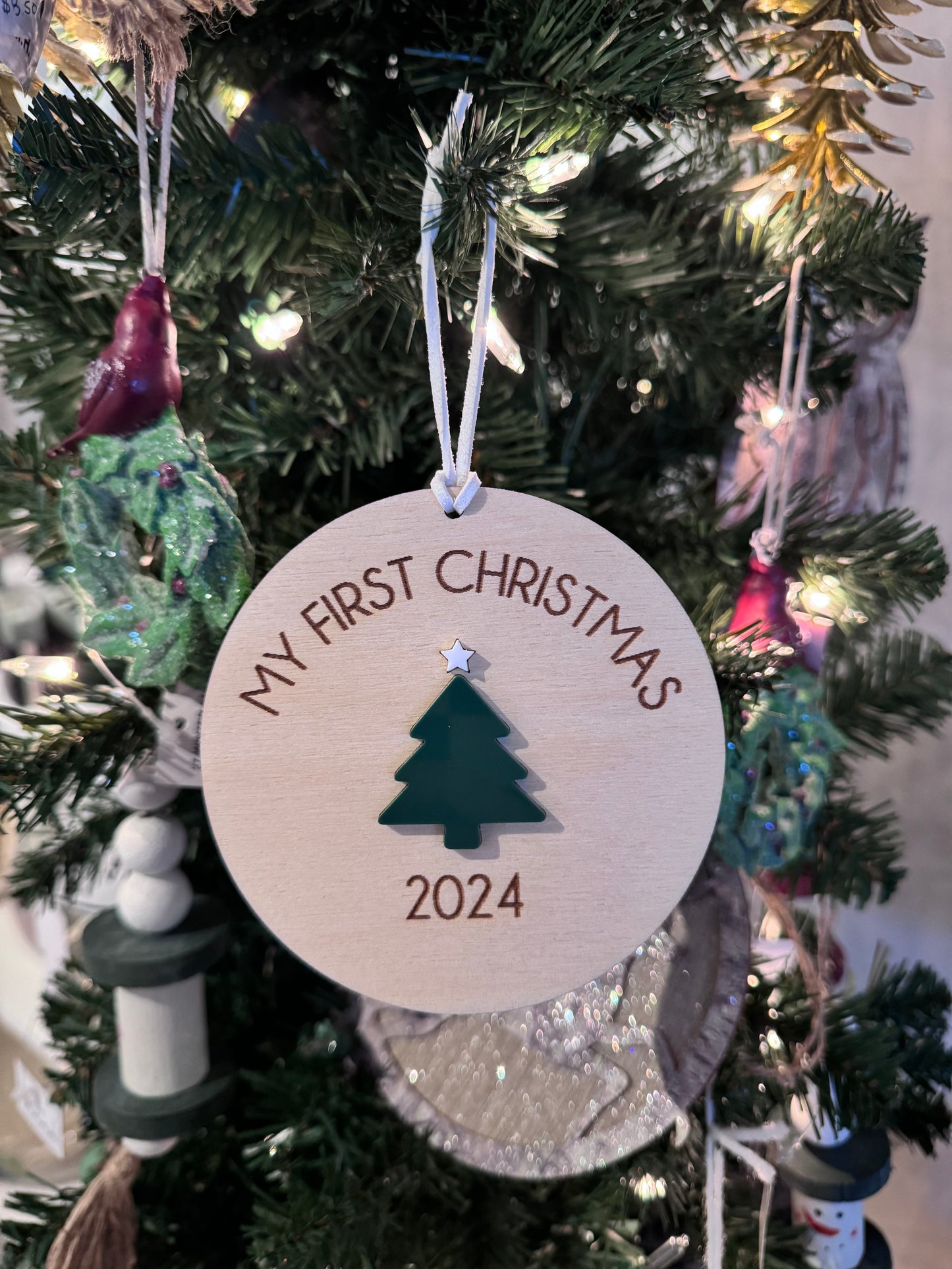 My First Christmas 2024 Ornament