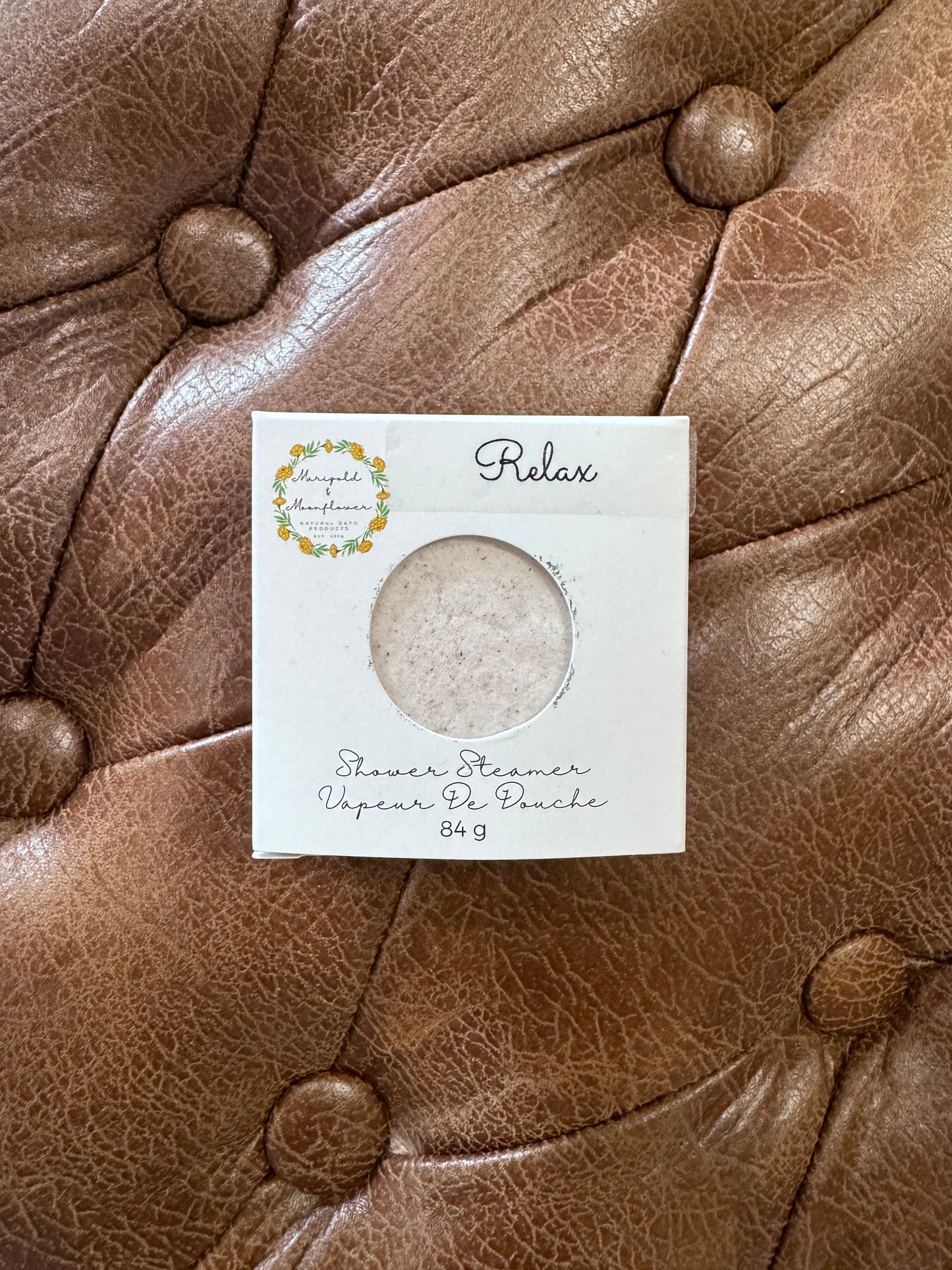 Marigold & Moonflower Shower Steamer | Relax