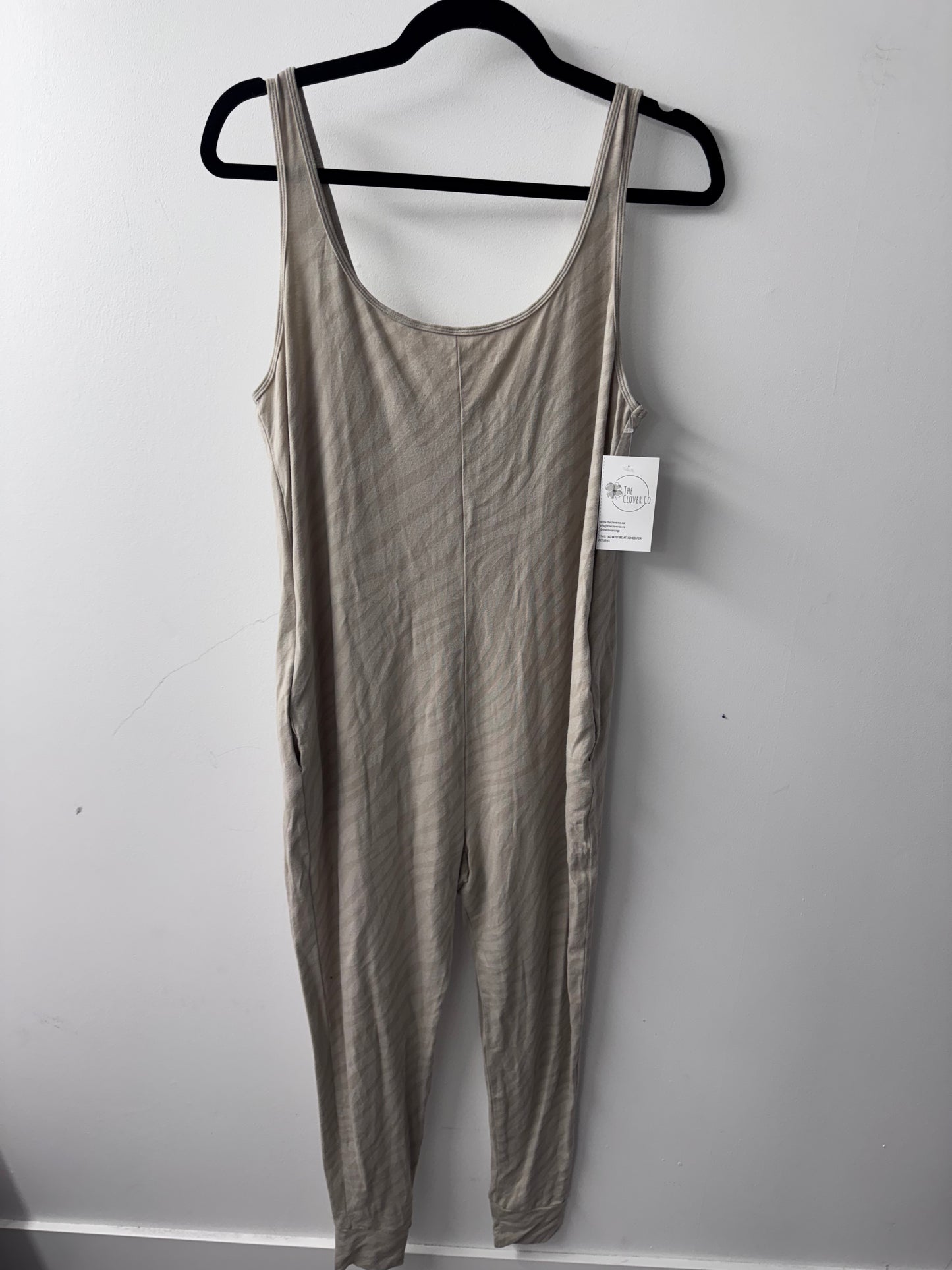 Smash & Tess Tuesday Romper Tan Tiger - Size Small