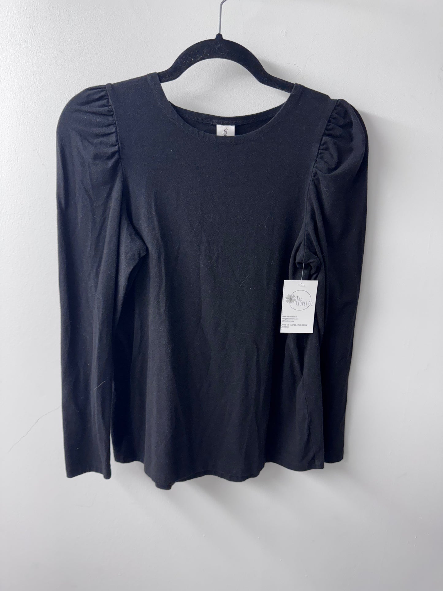 Smash & Tess The Emma Top Midnight Black - Size XS